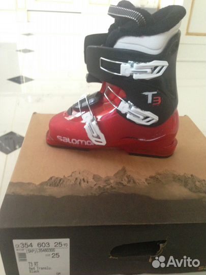 Горнолыжные детские ботинки salomon