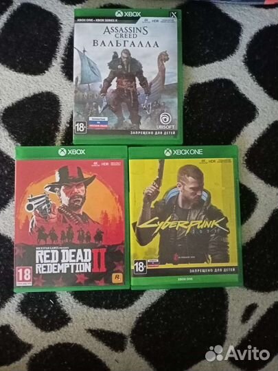 Игры для х бокс цена за 1 шт
