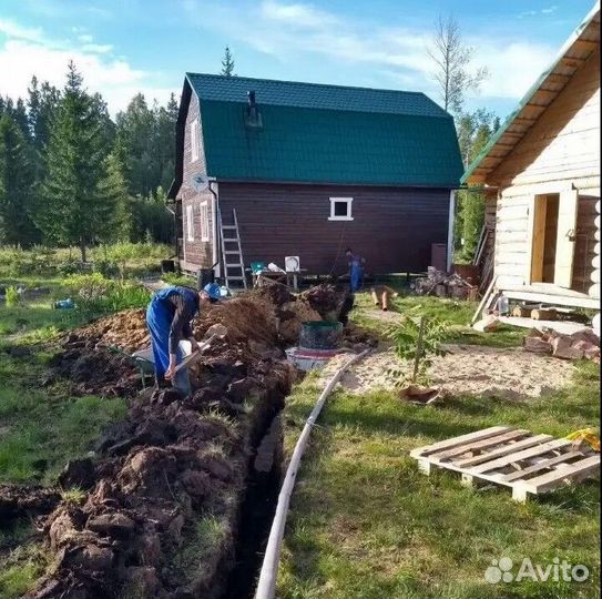 Септик монтаж в 1 день