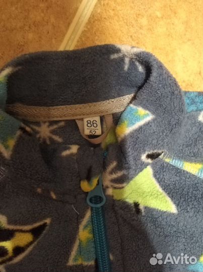 Флисовый костюм для мальчика, 86 см