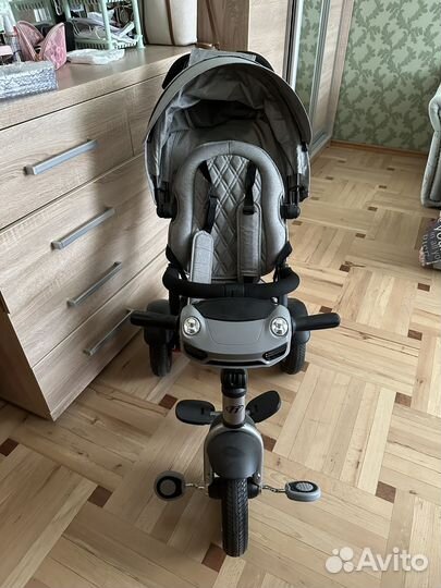 Детский велосипед с родительской ручкой