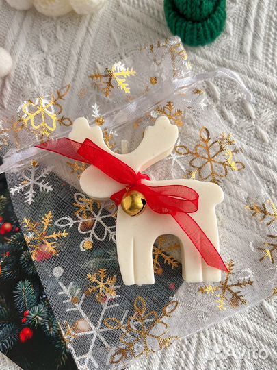 Свечи ручной работы новогодние