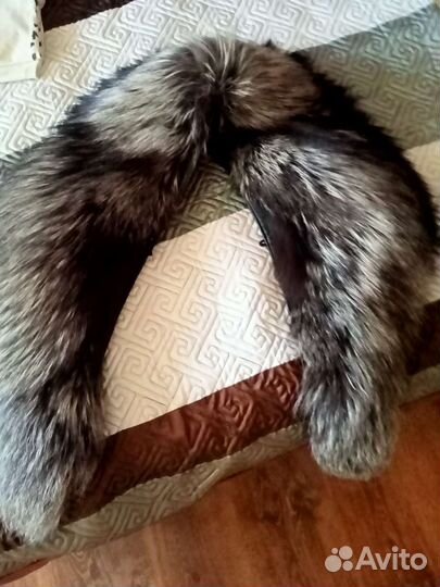 Воротник из чернобурки