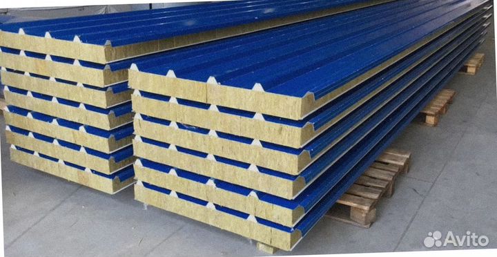 Сэндвич панели кровельные от 200 м2