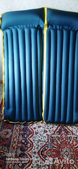 Надувной матрас прорезиненный