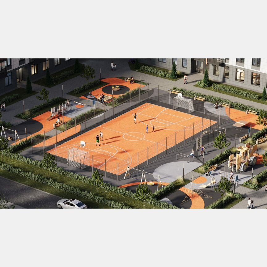 2-к. квартира, 60,7 м², 9/9 эт.