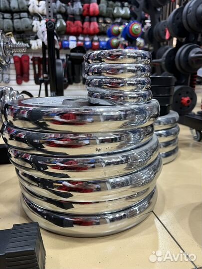 Блины диски для гантель/штанги 1,25 кг