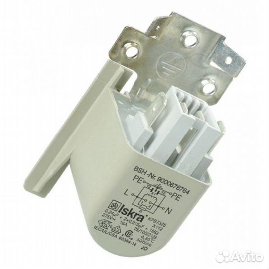 Сетевой фильтр стиральной машины Bosch