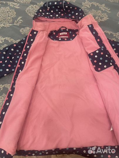 Плащ утепленный для девочки