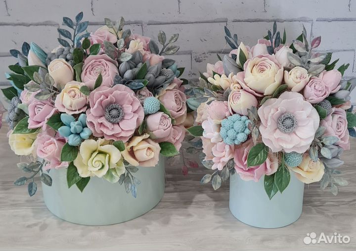 Букет из мыла учителю,день рождения