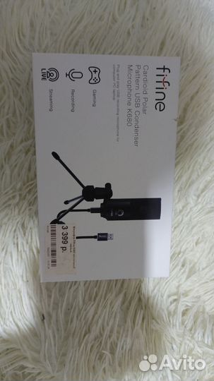 Продам микрофон fifine k680