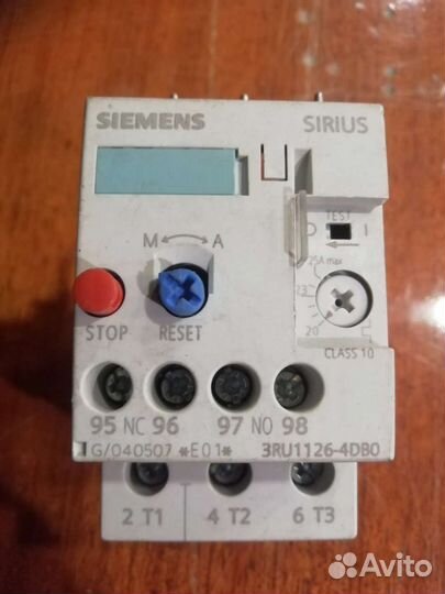 Пусковая аппаратура Siemens