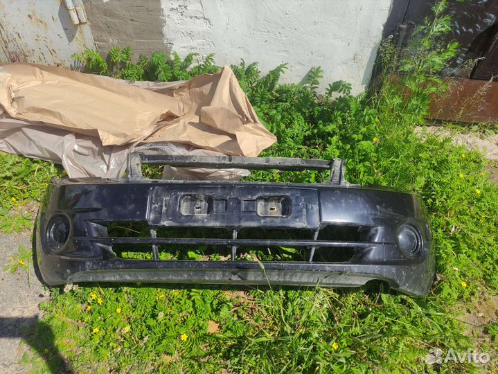 Бампер передний гранта