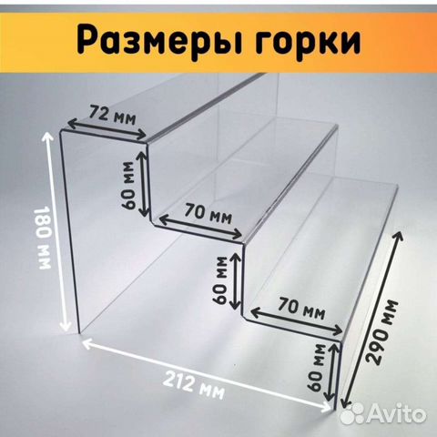 Полка, витрина для лаков