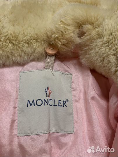 Пуховик moncler для девочки 8 лет оригинал