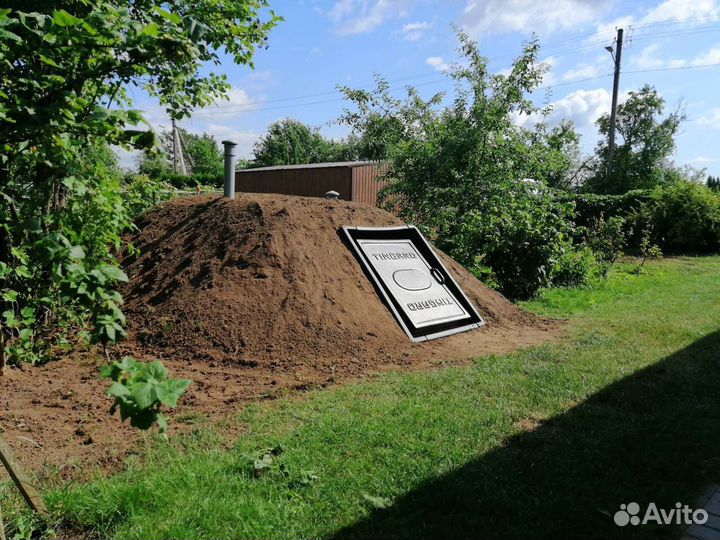 Бесшовный пластиковый погреб Tingard 2500