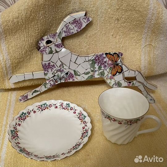 Кофейная пара фарфор лфз