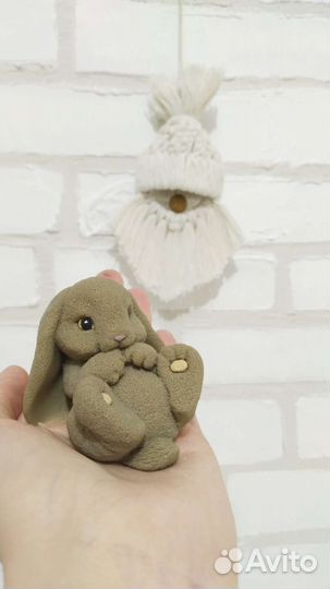 Мыло ручной работы зайка