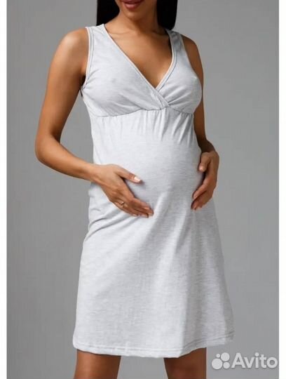 Халат и сорочка для беременных и кормящих