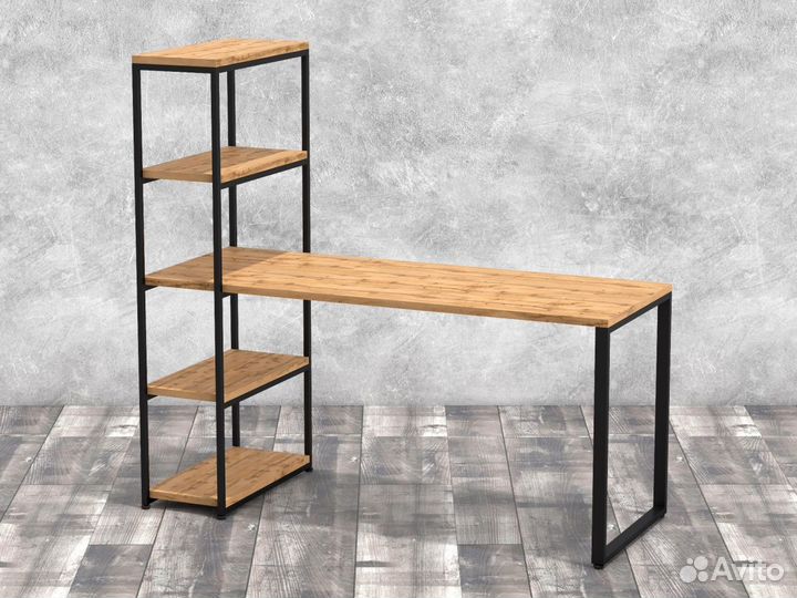 Стол в стиле лофт (loft)