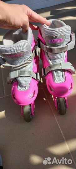 Роликовые коньки детские раздвижные