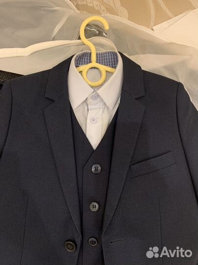 Школьный костюм-тройка Boston для мальчика 128