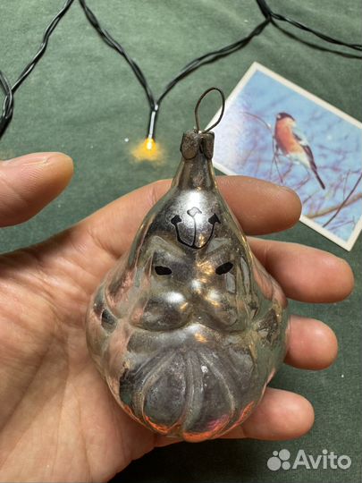 Елочная игрушка нептун СССР