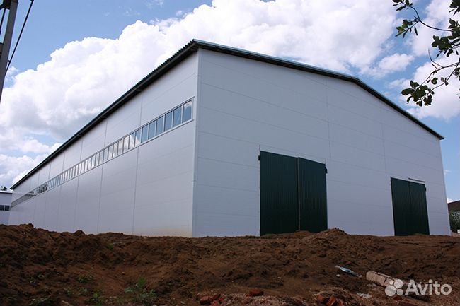 Ангар по проекту под ключ