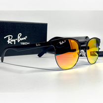 Очки Ray Ban красный градиент