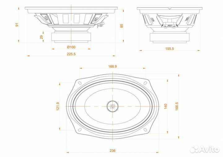 Динамики DL Audio Barracuda 69