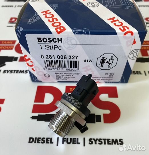 Датчик давления топлива в рампе 0281006327