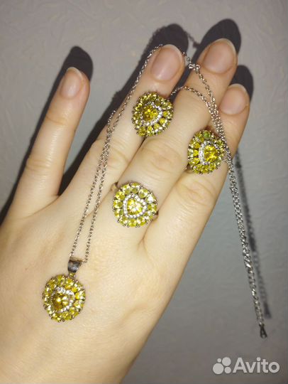 Серебряный комплект