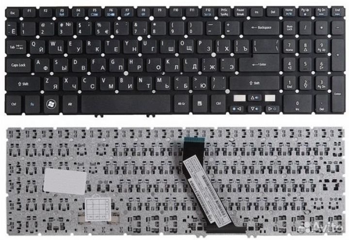 Клавиатура Acer V5 V5-531H V5-571 M5-581 без рамки