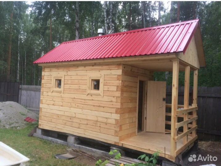 Баня из сруба под ключ