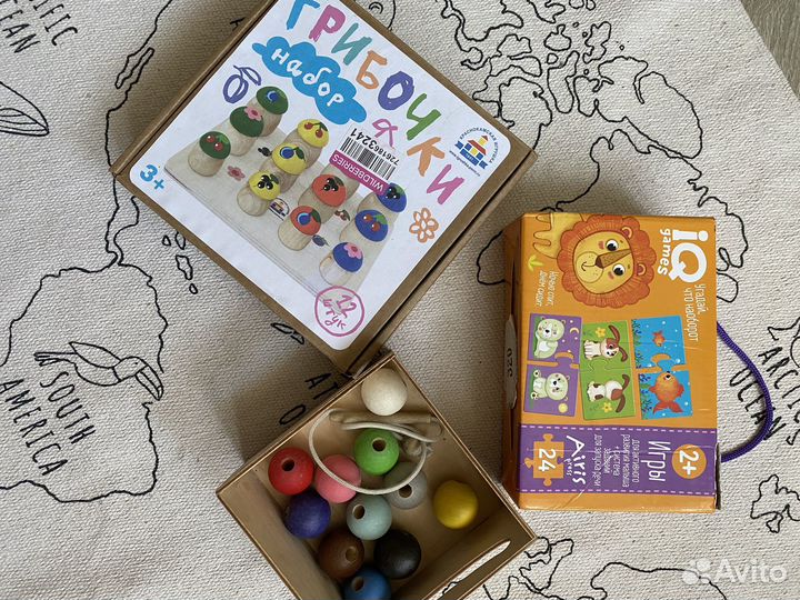 Развивабщие игрушки 1-2 года
