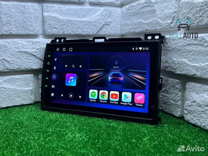 Штатная магнитола Toyota Land Cruiser Prado 120