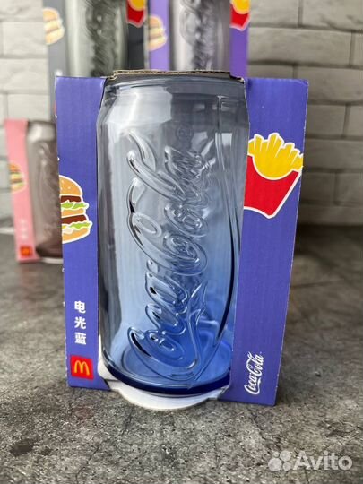 Стакан стеклянный McDonald's Coca cola