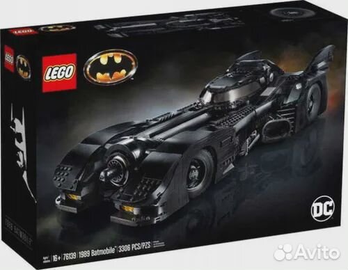 Конструктор lego Super Heroes 76139 1989 Batmobile