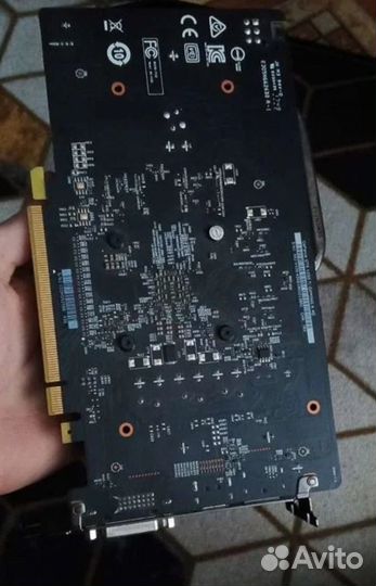 Игровая видеокарта 1050 ti gaming x