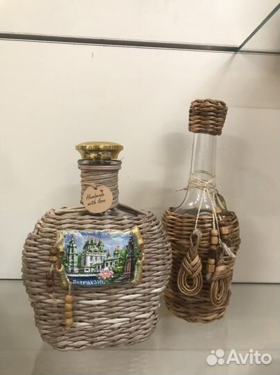 Бутылка в оплетке