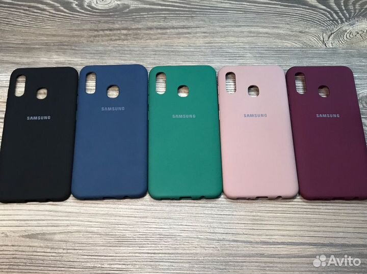 Чехол силиконовый на Samsung A20/A30