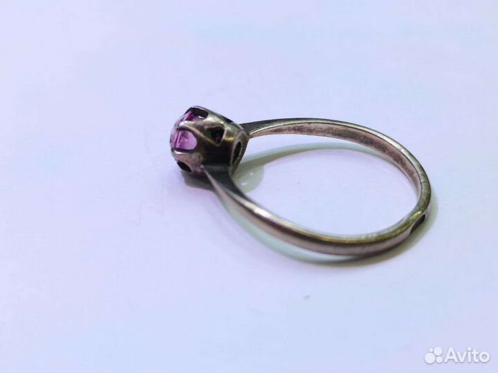 П.8193 Кольцо серебро 2гр 875 пр