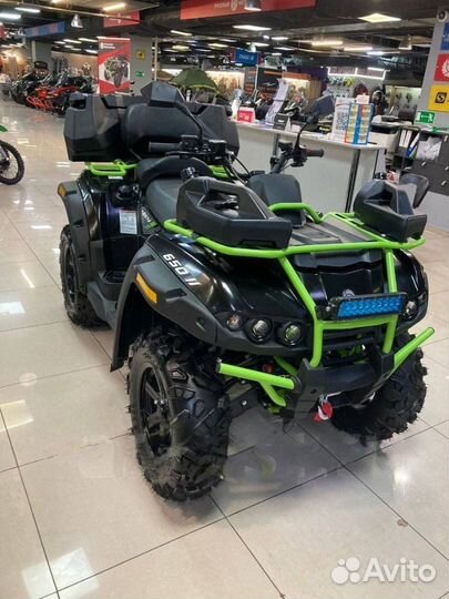 Квадроцикл Русская механика RM 650-2 Витрина