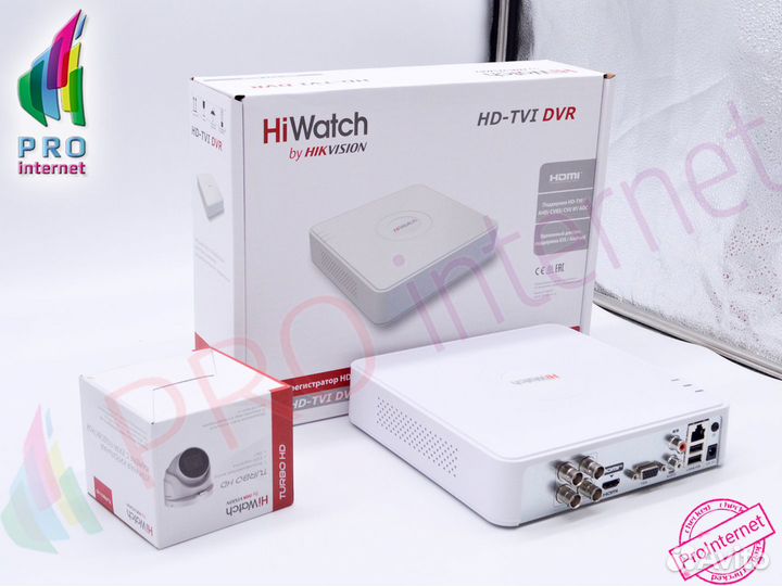 Купольное видеонаблюдение HiWatch 5Mpx