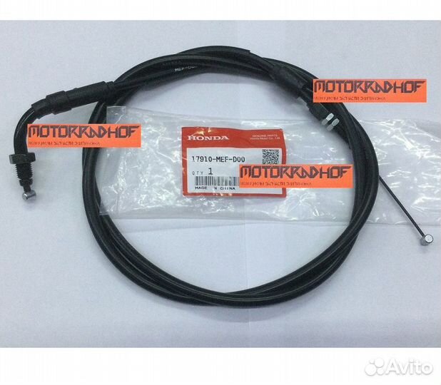 Прямой трос газа Silver wing 17910mefd00