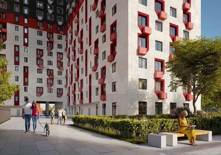 2-к. квартира, 67,1 м², 23/25 эт.