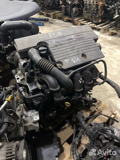 Двигатель Fusion Fiesta 1.6 fyja fyjb Установка