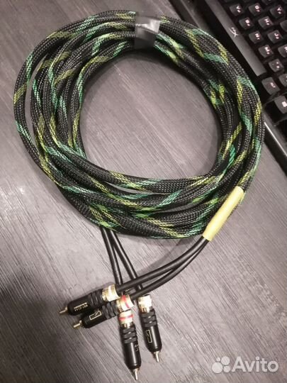 Аудио кабель 2 rca 2rca