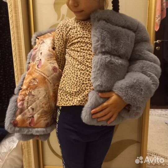 Шубка для модных девочек