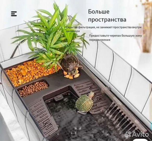 Аквариум для черепах